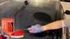 120ml Homonth Car Glass Glossy Powerful Car Windshield Cleaner Oil Film Remover Car Window Glass Cleaner Removes Dirt Car Cleaning Brush