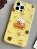 Skinny iPhone 16 Lanyard Case Compatible and fits 15 14 13 12/11promax /xsmax/xr Biscuit Bear
