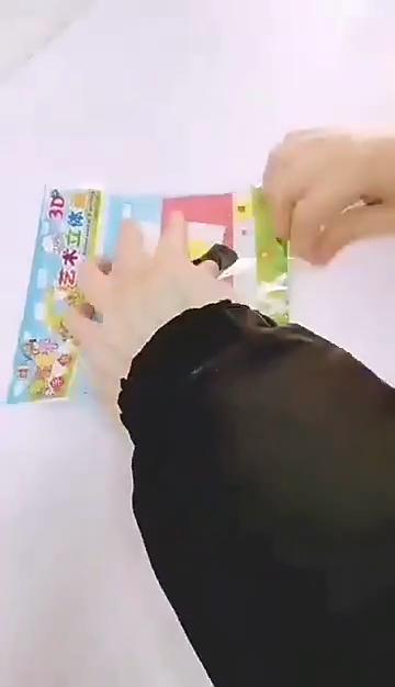 12ks DIY kreativní kreslené zvířátko 3D EVA se zahuštěným samolepkovým puzzle Ručně vyráběné vzdělávací hračky pro rané vzdělávání pro děti Dětský dárek