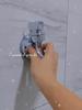 Suporte universal ajustável para chuveiro de mão com ventosa, suporte para banheiro com revestimento completo e rotação estável com sucção