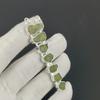 Natural Prehnite Raw Gemstone Silver Pendant In 925 Sterling Silver - Handmade Design, Everyday Wear Jewelry Party Wear Gift