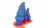 Glow in The Dark Tentacle Silicone Toy,Wearable Liquid Silicone Design,Granular Texture,Strong Suction Cup,Fantasy Collection,Soft Premium Material