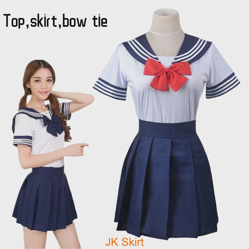Ensemble d'uniforme étudiant JK de qualité supérieure pour filles Uniforme de marin style JK