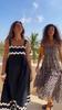 Contrast Wave Strap Holiday Dress Women Casual Vacation Loose Tube Top Dresses Female 2024 Chic Fashion Stripe Robes Newest