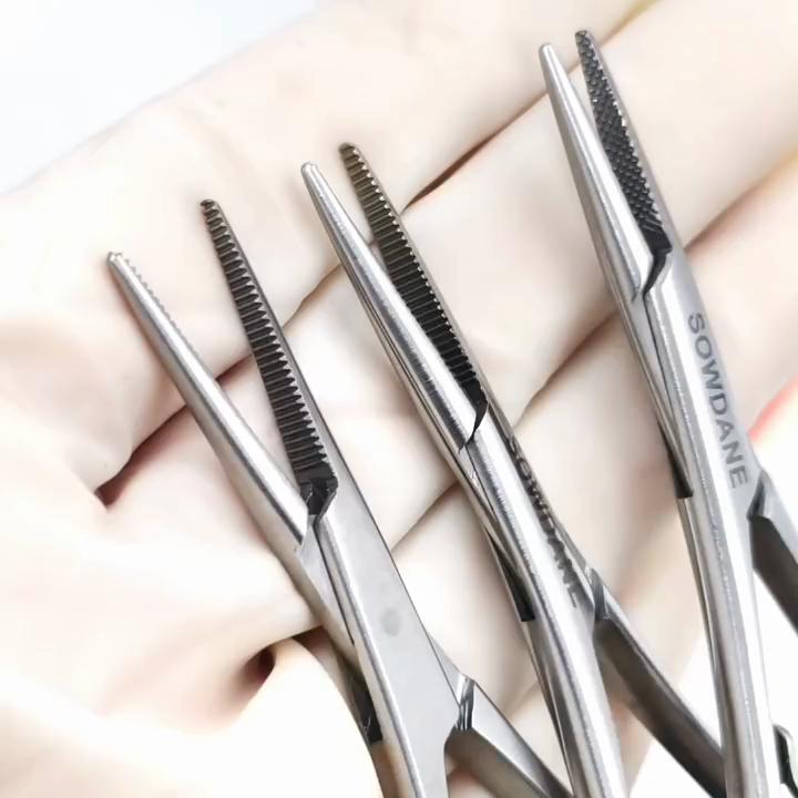 Mathieu dentale ortodontico posizionamento elastico anello di legatura porta cravatta 14 cm becco extra fine