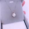 Tancise S925 mincovní stříbro moissanite luxusní osobní přívěsek náhrdelník dámský klasický přílivový náhrdelník párty dárek