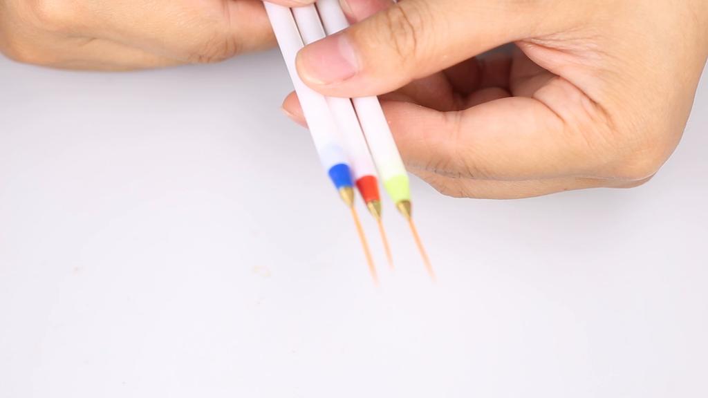 Arte Clavo 3pcs Nail Art Liner Painting Pen 3D Tips DIY Acrylic UV Gel Brushes Drawing Kit Flower Line Grid Manicure Tools