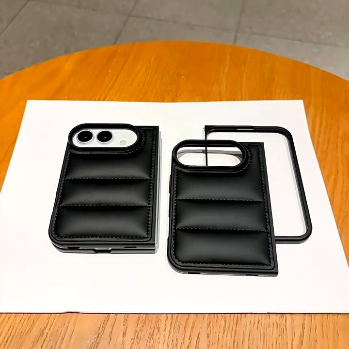 Přesná poloha otvorů Pouzdro Puffer Telefon pro iPhoneDuo, Design péřové bundy Odolný Ochranný Kryt Kryt, Plný Nárazník Nárazuvzdorná Ochrana