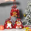 Christmas Gift Bags Handbags Tote Bags Candy Bags Snowman Bear Gift Bags Storage Bags Christmas Decoration