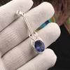Tanzanite Gemstone 925 Sterling Silver Jewelry Handmade Partywear Pendant 1.79" PP-60-5