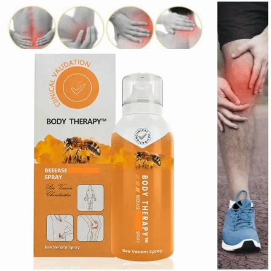 Bee Venom Pain Relief Spray Body Joint Bone Therapy Recover Massage Muscle Health Care