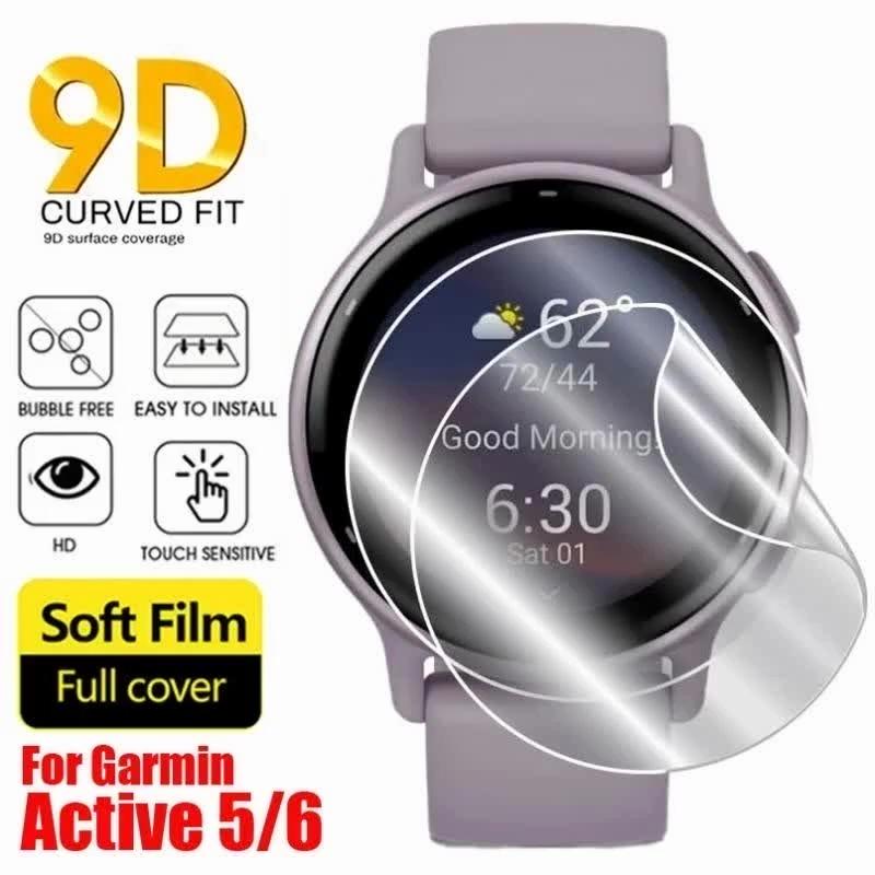 Nové tvrzené sklo+PC pouzdro pro Garmin Vivoactive 5 Ochranné pouzdro proti poškrábání displeje pro Garmin Active 5