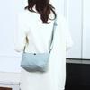 Women's Nylon Crossbody Bag Solid Color Large Capacity Shoulder Dumpling Bag