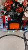 Colorful Electric Led Musical Train With Track Set Perfect For Festive Home Decor