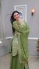 Presenting  New Designer Embroidered Fox Georgette Sharara Suit With Sequence Embroidered Work