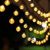 100LED 12M IP65 WaterproofString Light Outdoor Solar Fairy Lights Garland Christmas Decoration Wedding Lamp Garden