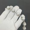 Natural Howlite Bracelet 925 Sterling Silver Bracelet Adjustable Chain Bracelet Handmade Boho Bracelet Howlite Gemstone Jewelry Engagement Gifts