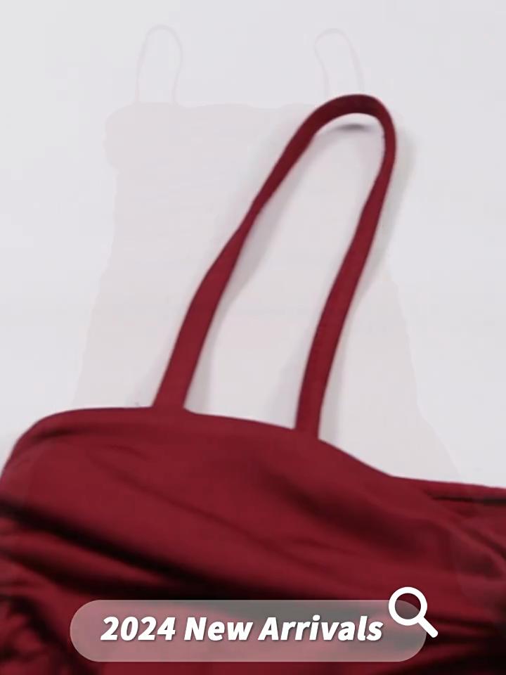 Autumn and Winter New Sexy Hot Girl Hollow Side Slit Backless Mesh Suspender Dress for Women