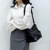 Europe And The United States Soft Leather Texture Shoulder Bag Large-capacity Messenger Bag Fashion Street Cross-border Women's Bag