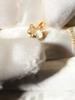 1 Piece Simple Artificial Crystal Bear Pendant Necklaces for Women Golden Stainless Steel Necklace Jewelry Daily Accessories