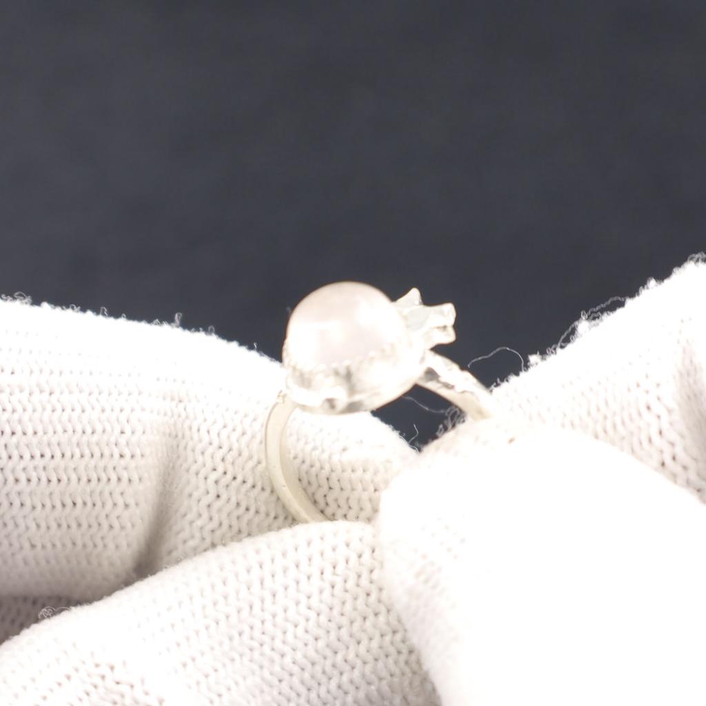 Natural Rose Quartz Gemstone 925 Sterling Silver Jewelry Handmade Ring For Women RR-67-23