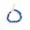 Vintage Irregular Lapis Lazuli Beaded Bracelet