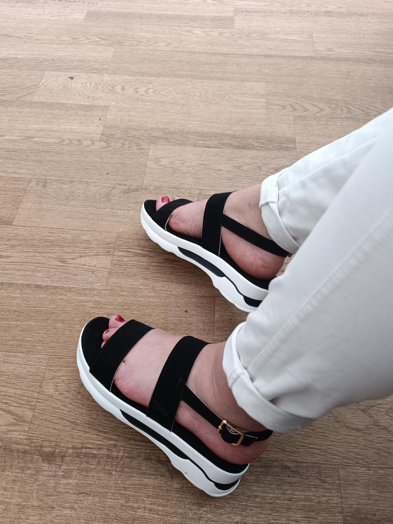 Kobilee Sandali Donna Con Zeppa Chiuse Plateau Alto Sandalo Con Tacco Espadrillas Casual Ciabatte Sandali Estive Basso Bohemia Lacci Sandali Zeppa Eleganti Comode 112404810