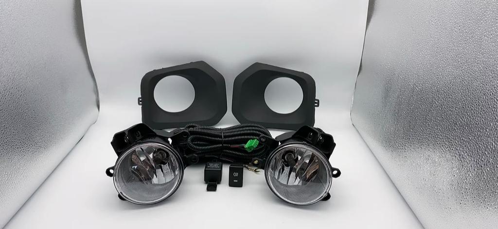1 set Fog Lights Headlight For Toyota Tacoma 2016 2017 2018 Fog lights Car Fog Lamp Kit With Harness Bulb Switch