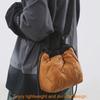 Nylon Water Bucket Bag With Zipper Closure For Casual Daily Use