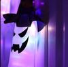 Halloween Decorations Outdoor Hanging Ghosts Lights Glowing Ghost Witch Hat Halloween Ornaments Lights Decorations for Garden