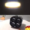 2pcs 3 Inch 60W LED Work Light Bar For ATV Car 4x4 Offroad Motorcycle Lens Spotlight White Amber Fog Lamp 12V