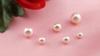 Lot of 15 Round Cut Natural White South Sea Pearls – 6-9 Ct Each, High Luster, Undrilled – Certified Genuine Pearls Lot Gems