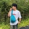 Unisex Chest Bag Simple Storage Bag Lightweight Travel Small Backpack Crossbody Bag Fashion Casual Single Should Bags