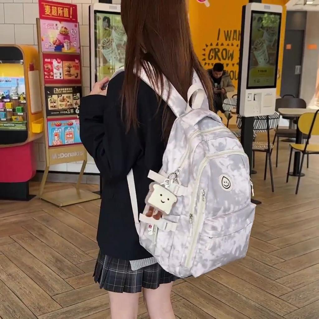 Junior Senior High School Student Schoolbag Women Large Capacity Backpack