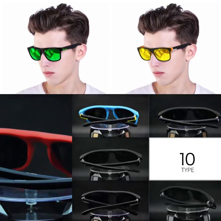 Queshark Polarized Sport Glasses Running Fishing Hiking Cycling Eyewear for Men Women