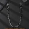 Punk Style Titanium Steel Waist Chain For Men Women Hip Hop Rock Fashion Accessory