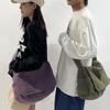Canvas Bag Unisex Crossbody Bag Student Class Shoulder Messenger Bag