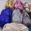 Imitation Leather Cloth Yarn  Multi-Color Segment Dyed Jewelry Accessory Yarn  Total 600g