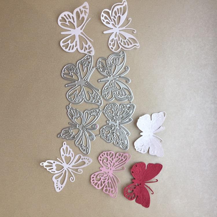 Fustelle in metallo a forma di foglia di fiore, per feste, festival, inviti, biglietti d'invito, stencil per fai da te, scrapbooking, album fotografici, fustelle decorative in carta per goffratura per