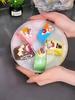 Reusable Elastic Bowl Covers Food Grade Plastic Fresh Keeping Film Stretch Food Covers for Kitchen Food Storage Meal Prep