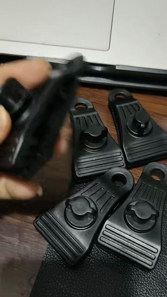 5/10 Stück Planenclips Heavy Duty Lock Grip Klemmen Poolabdeckung Zelt Befestigungshalter Winddicht für Vordächer Markisen Outdoor Camping