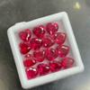Natürlicher Herzschliff Roter Rubin 4,00 Karat Brillant Mogok Lot Loser Edelstein ZERTIFIZIERT MQ-8474 004