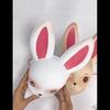 Tik Tok králičí králičí dívčí maska ​​soft girl party Vánoční maškarní bar Halloweenské masky