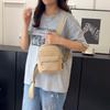 Minimalist Women Casual Small Backpack With Fabric For Daily Use