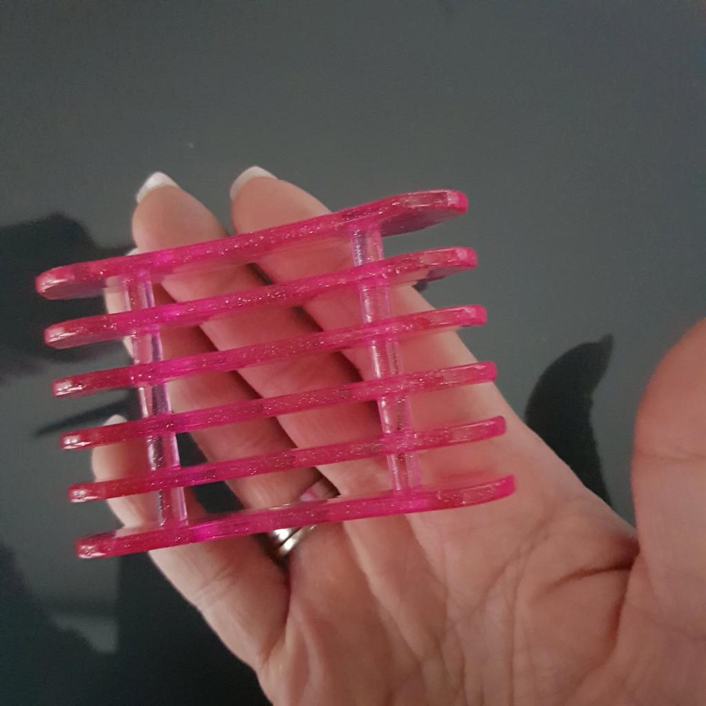 Bluelans Nagelpinsel-Halter – Kunststoff, Für 5 Pinsel, Ca. 7,7 X 5 Cm (Farbe Zufällig)