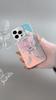 Magnetic Bracket Frosted Phone Case Compatible and Suitable for iPhone15 14 13 12 11promax Xsmax Xr 7 8plus Elegant Pink Butterfly