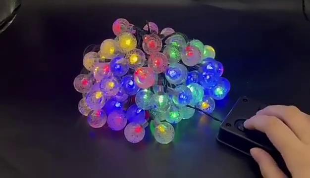 Outdoor Solar Fairy Lights 60 LEDs, 11M Outdoor Solar Waterproof Fairy Lights, 8 Modes Outdoor Solar Fairy Lights for Garden, Patio, Balcony, Party