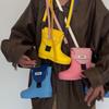 Mini Rain Boot Crossbody Bag - Creative Waterproof Shoulder Bag for Women, Cute Novelty Purse In Multiple Colors