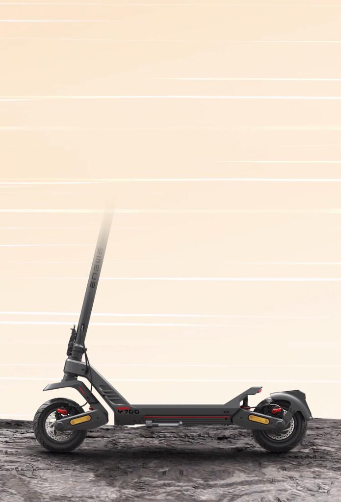 ENGWE Y700 All-Terrain Electric Scooter 800W Motor 48V18.2Ah Battery 10 Inch Off-Road Tires Outdoor Riding EScooter