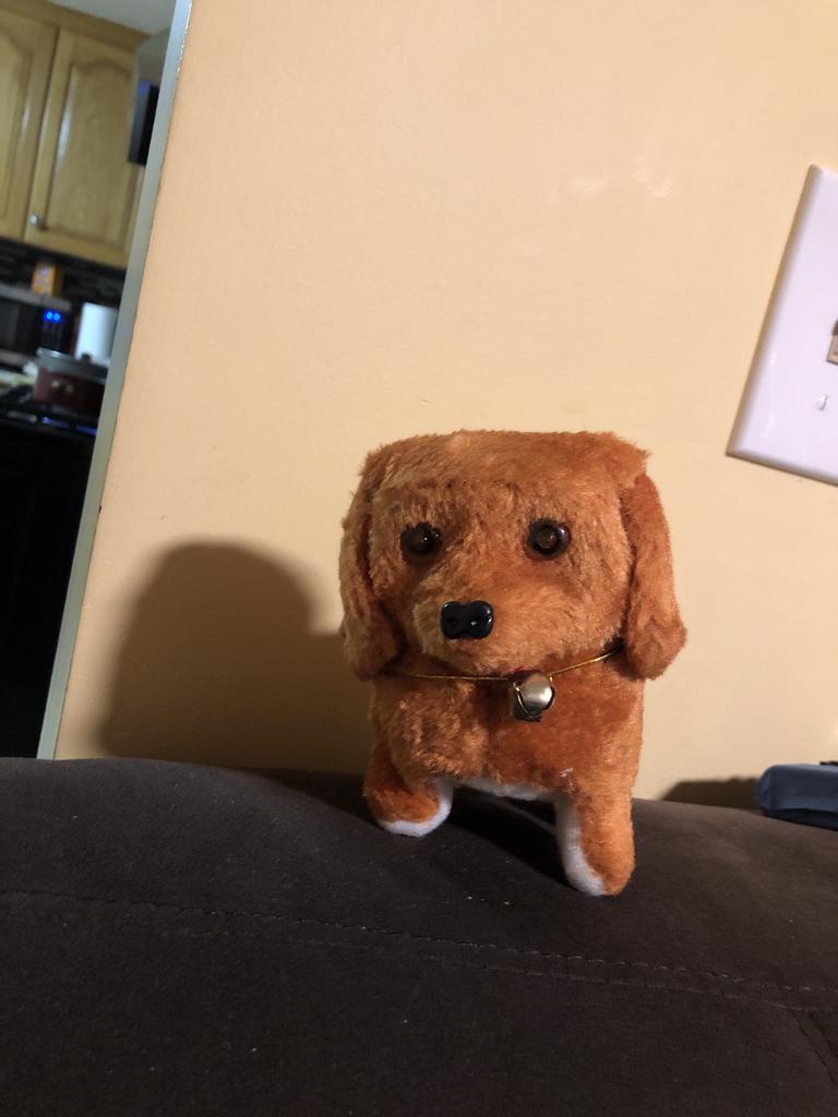 electronic walking dog toy